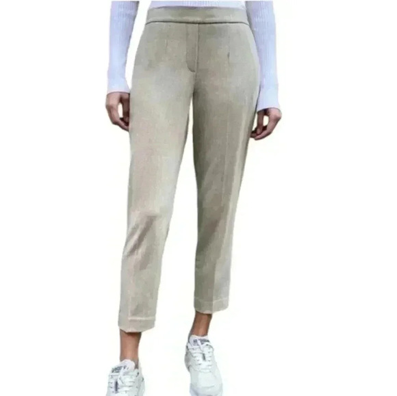 Aritzia Babaton Conan Pant Wool Cashmere Blend Mid-Rise Beige Tan Women's size 6 - Picture 1 of 13